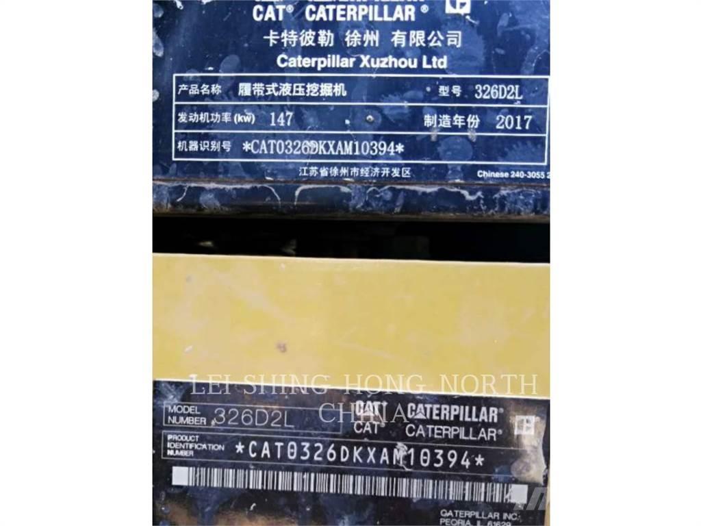 CAT 326D2L Pásové rýpadlá