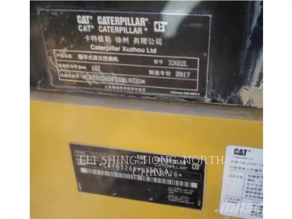 CAT 326D2L Pásové rýpadlá