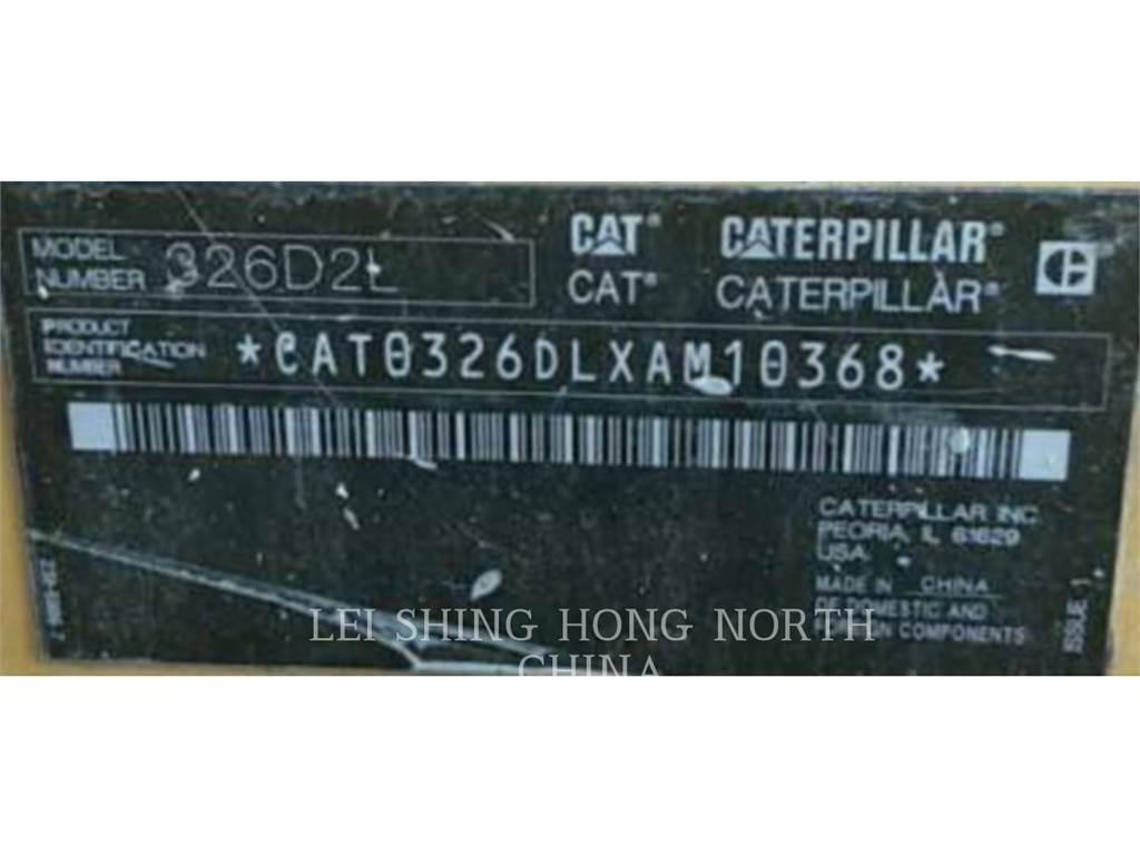 CAT 326D2L Pásové rýpadlá