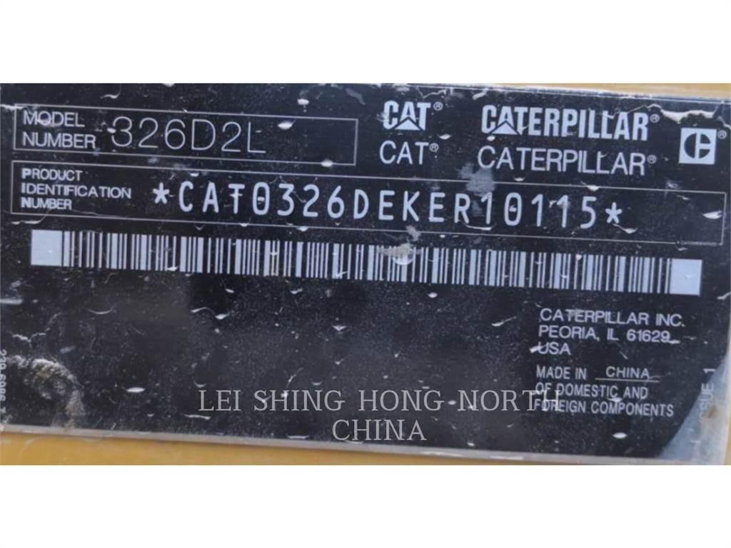 CAT 326D2L Pásové rýpadlá