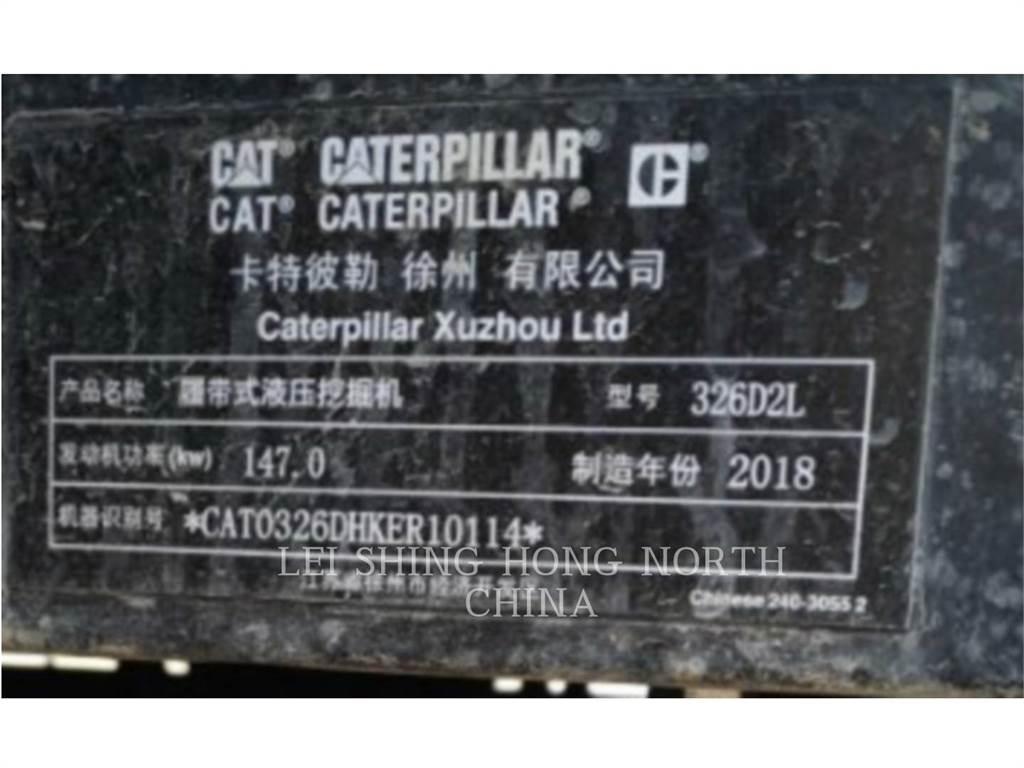CAT 326D2L Pásové rýpadlá