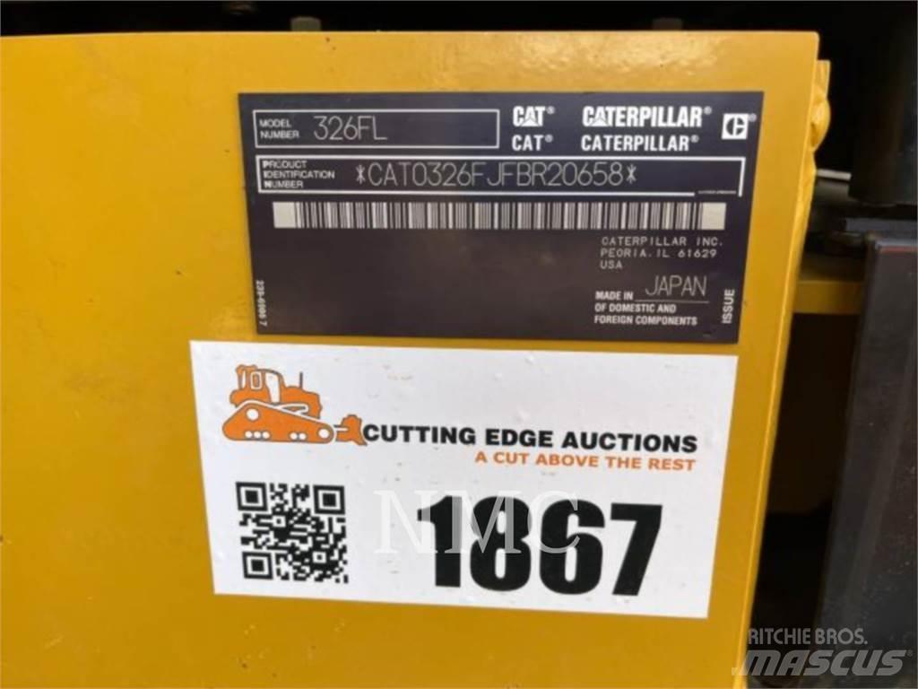 CAT 326FL Pásové rýpadlá
