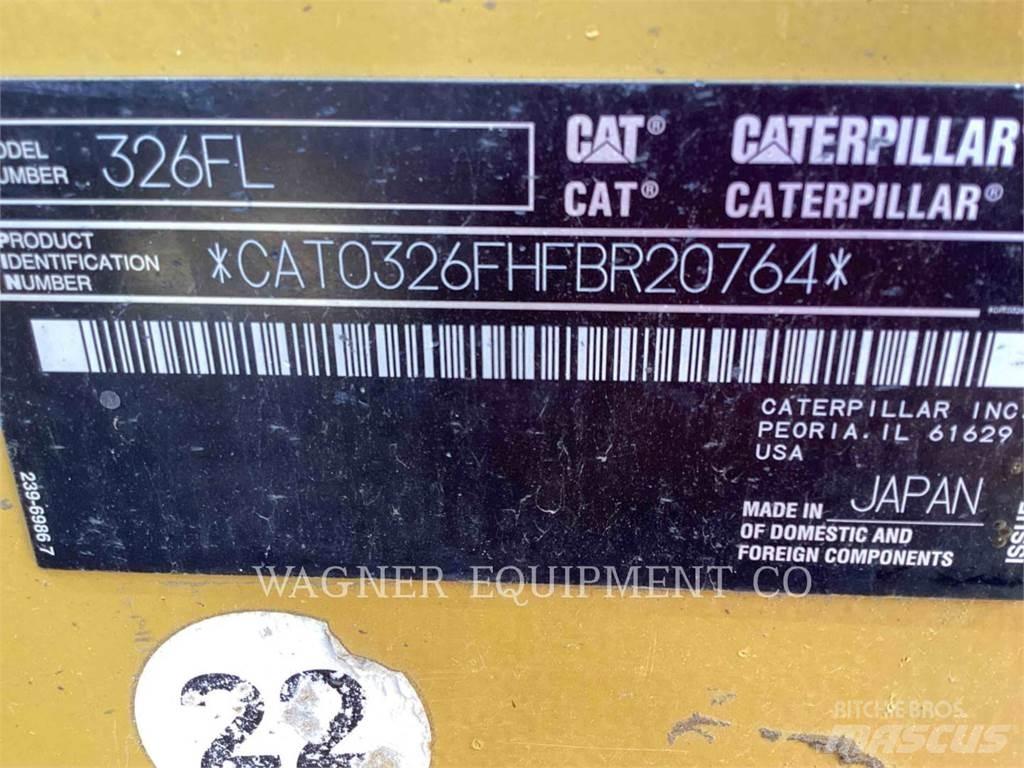 CAT 326FL Pásové rýpadlá