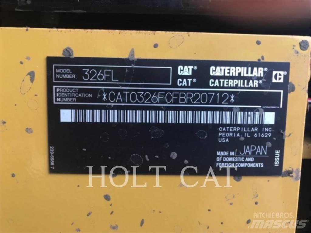CAT 326FL Pásové rýpadlá