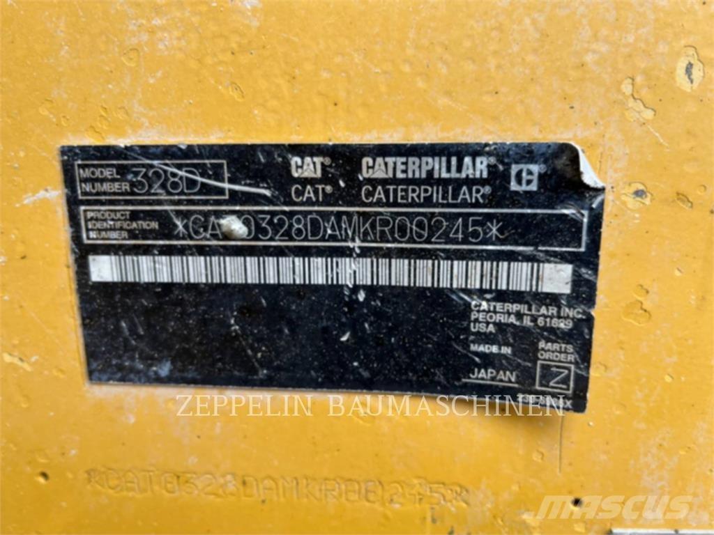 CAT 328DTUNNEL Pásové rýpadlá