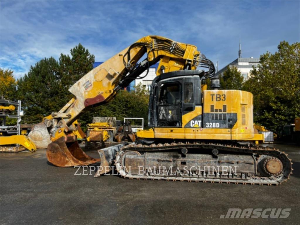 CAT 328DTUNNEL Pásové rýpadlá