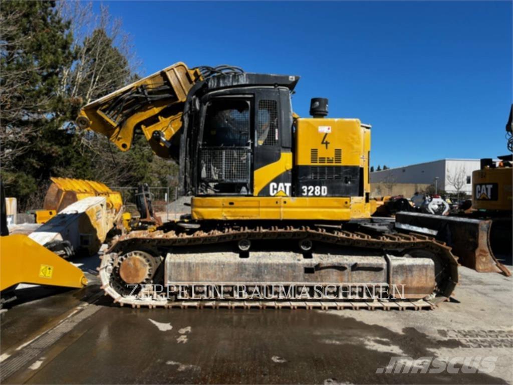 CAT 328DTUNNEL Pásové rýpadlá