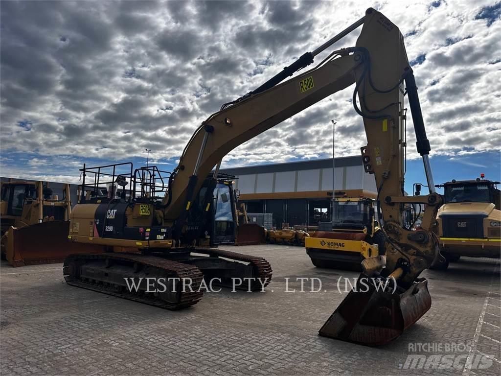CAT 329DL Pásové rýpadlá