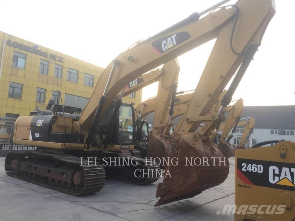 CAT 329DL Pásové rýpadlá