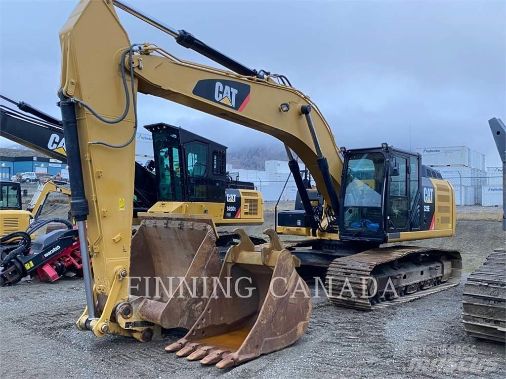 CAT 329E Pásové rýpadlá