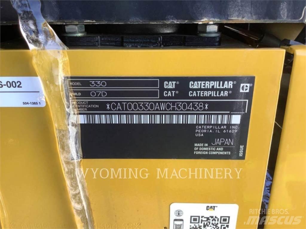 CAT 330 Pásové rýpadlá