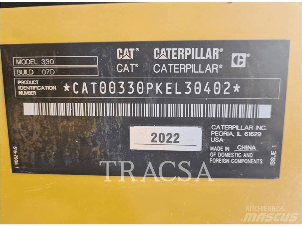 CAT 330 Pásové rýpadlá