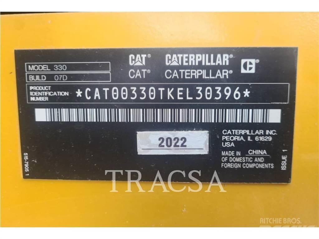 CAT 330 Pásové rýpadlá