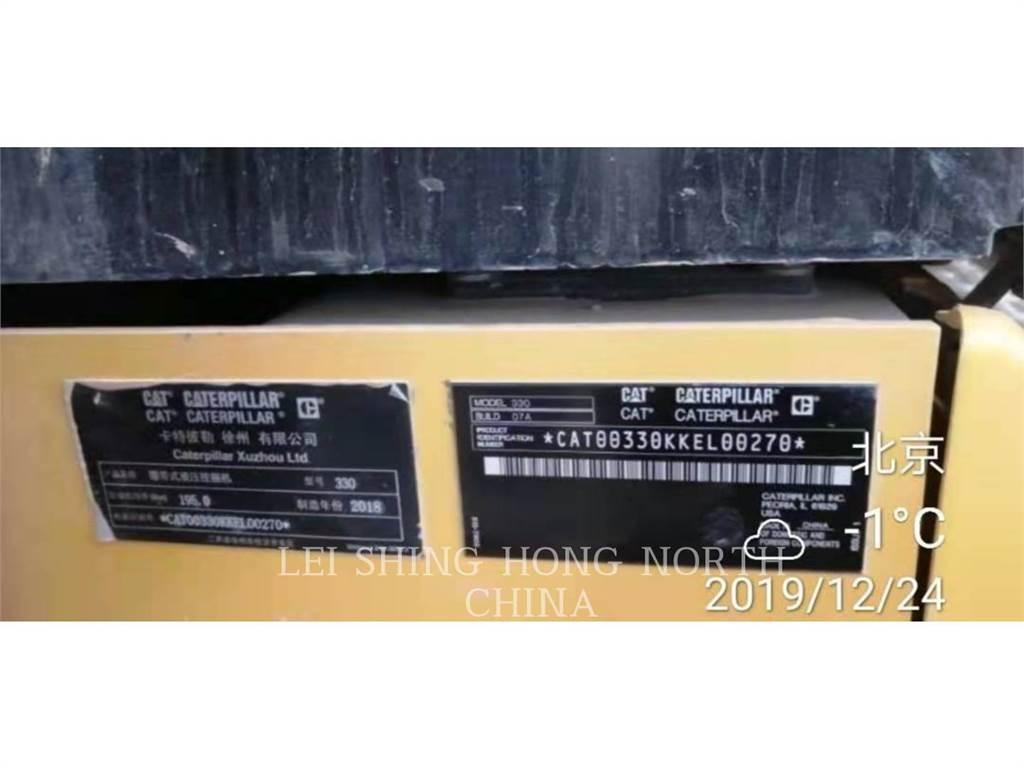 CAT 330-07 Pásové rýpadlá