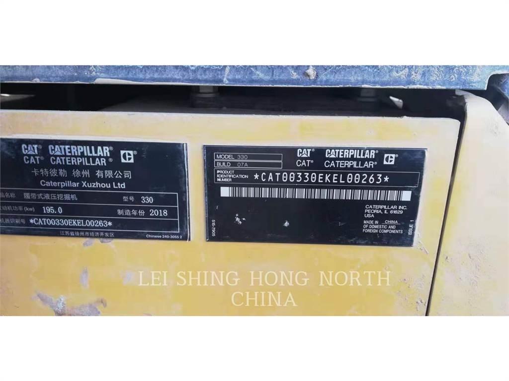 CAT 330-07 Pásové rýpadlá