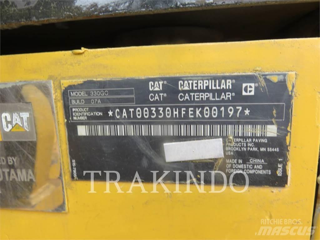 CAT 330-07GC Pásové rýpadlá
