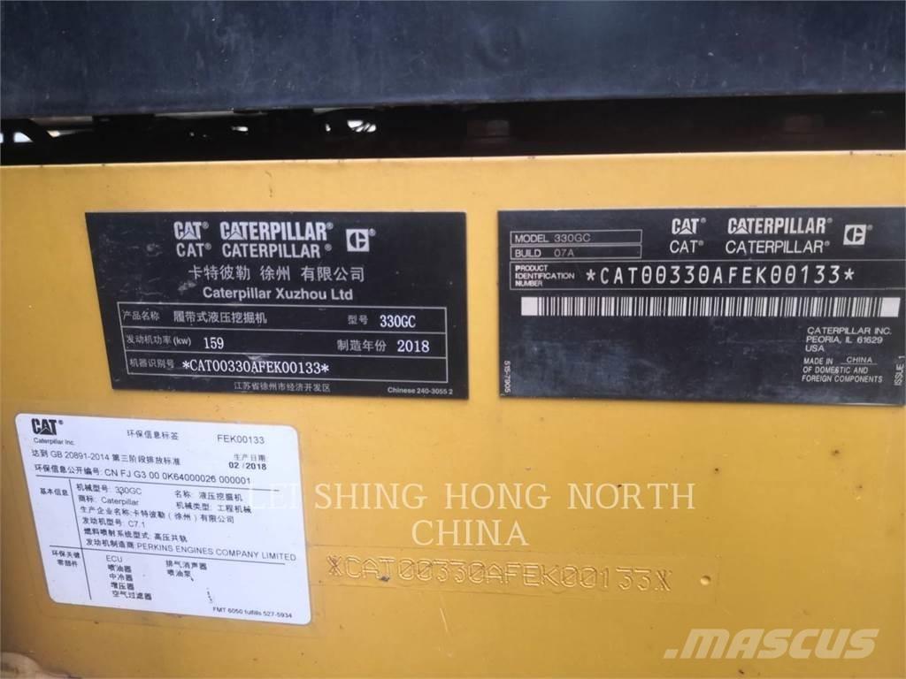 CAT 330-07GC Pásové rýpadlá