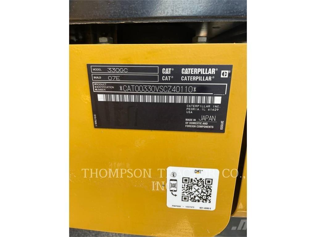 CAT 330-GC Pásové rýpadlá