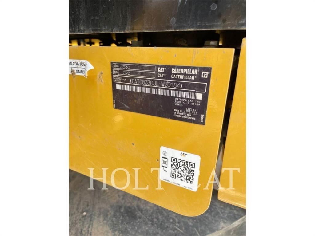 CAT 330 TC Pásové rýpadlá