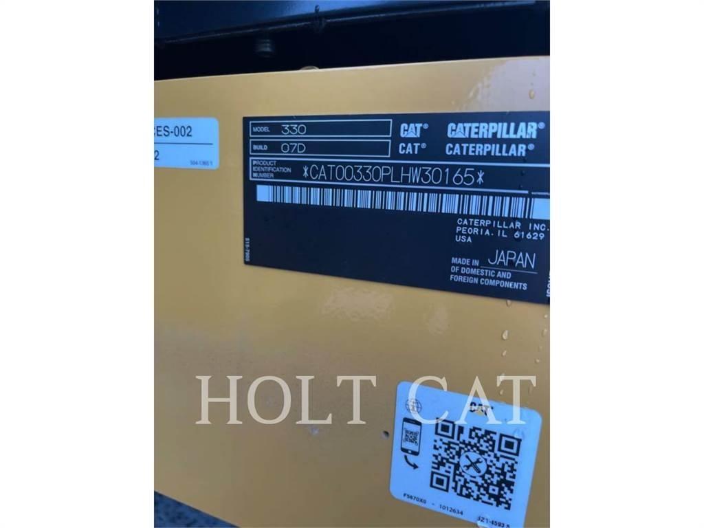 CAT 330 TC Pásové rýpadlá