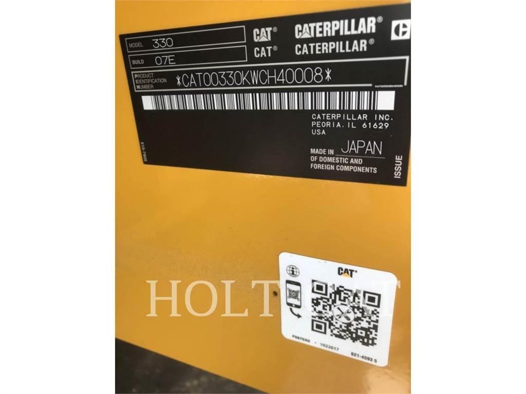 CAT 330 TC Pásové rýpadlá