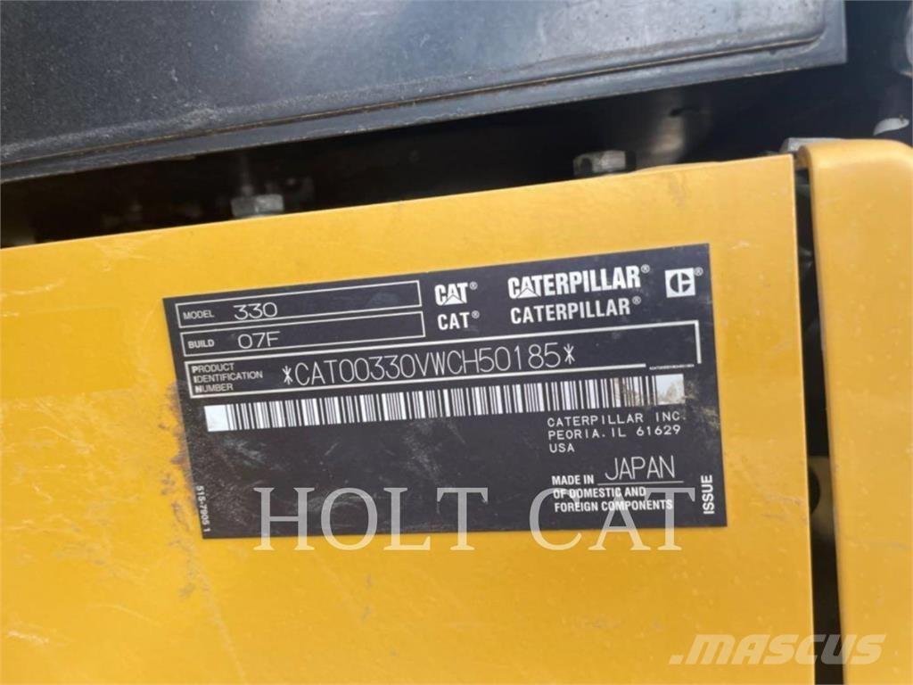 CAT 330 TC Pásové rýpadlá