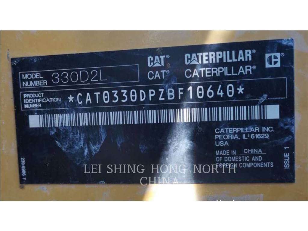CAT 330D2L Pásové rýpadlá
