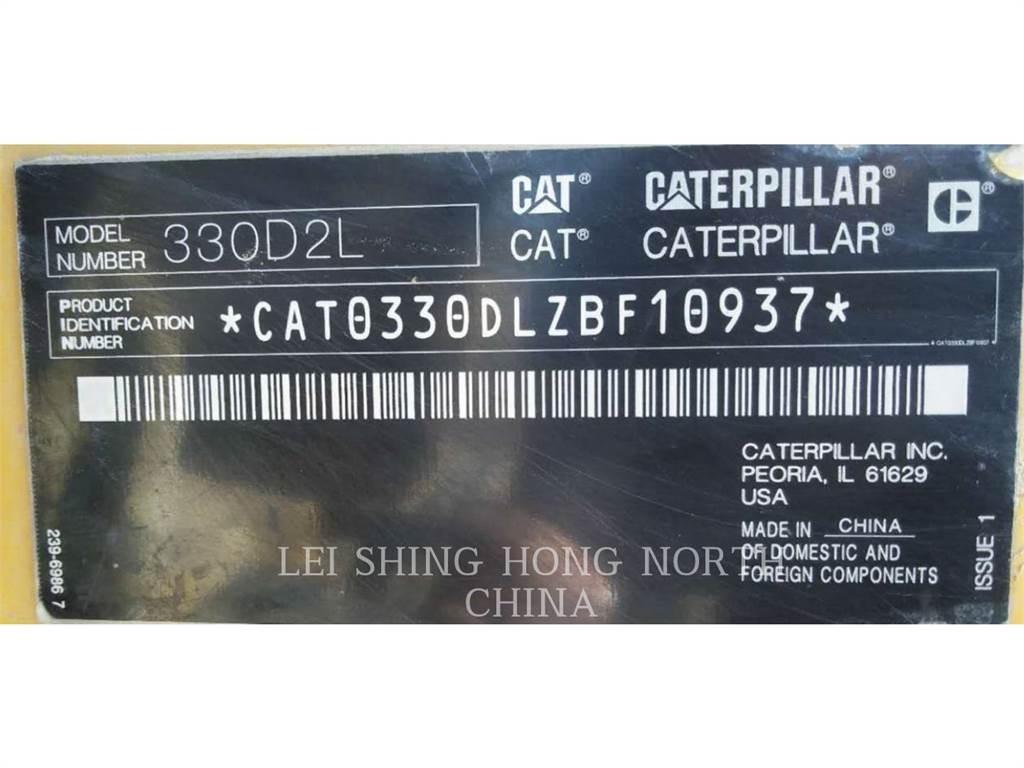CAT 330D2L Pásové rýpadlá