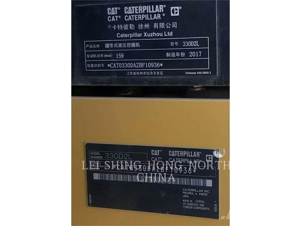 CAT 330D2L Pásové rýpadlá