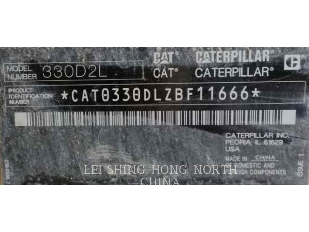 CAT 330D2L Pásové rýpadlá