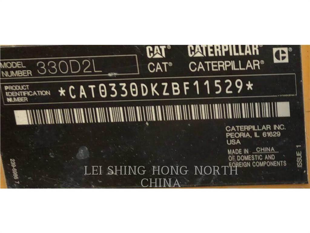 CAT 330D2L Pásové rýpadlá