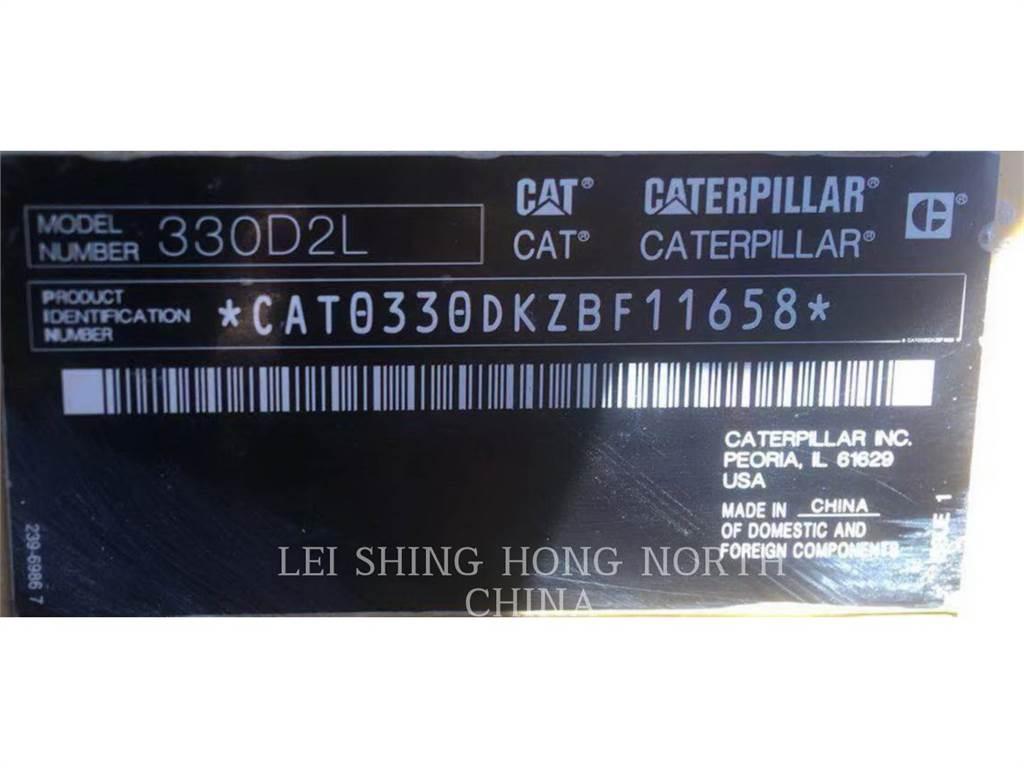 CAT 330D2L Pásové rýpadlá