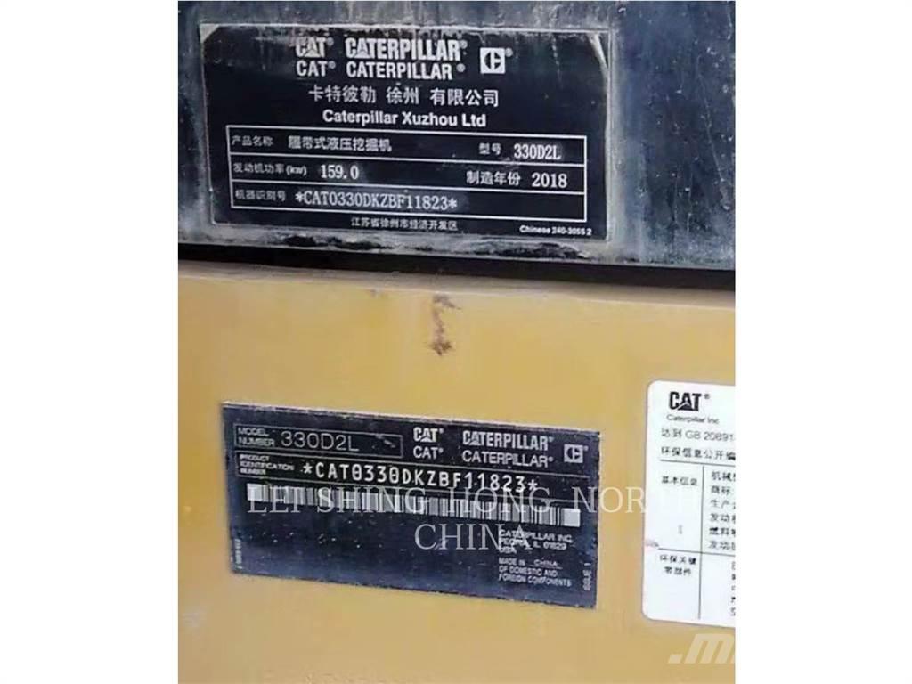 CAT 330D2L Pásové rýpadlá