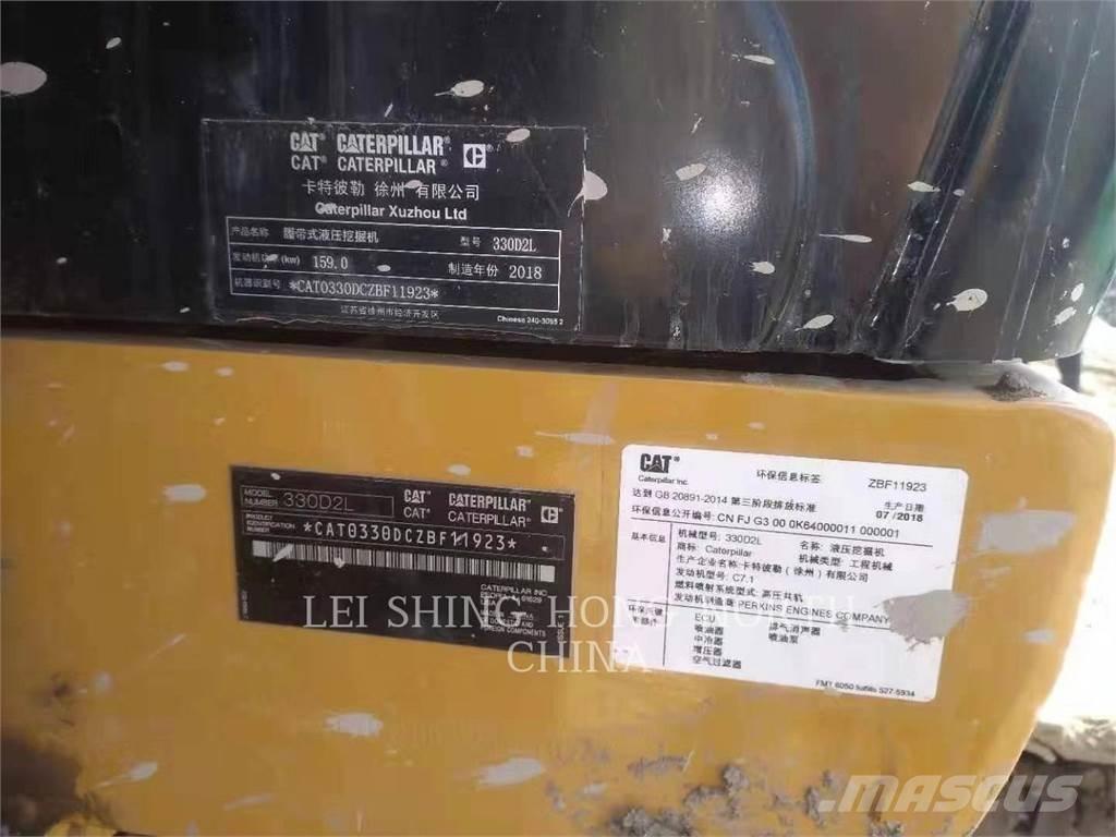 CAT 330D2L Pásové rýpadlá