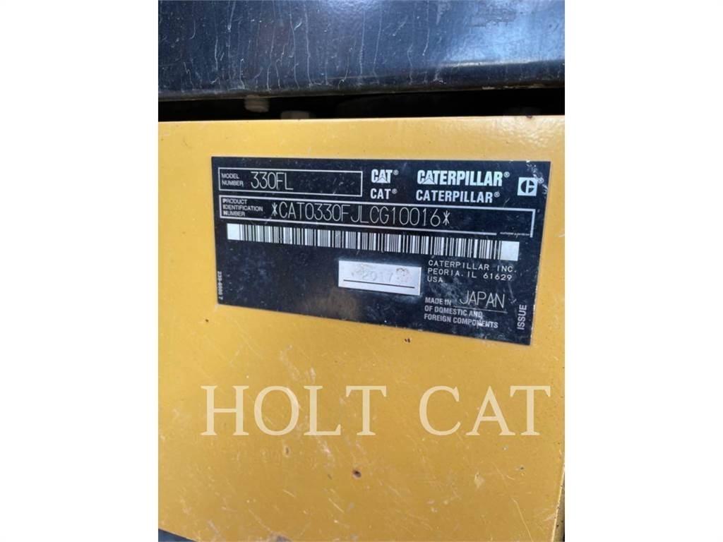 CAT 330FL Pásové rýpadlá