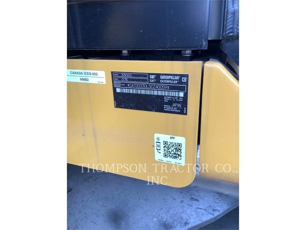 CAT 330GC Pásové rýpadlá