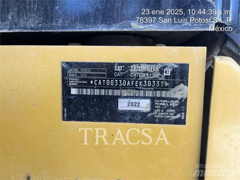 CAT 330GC Pásové rýpadlá