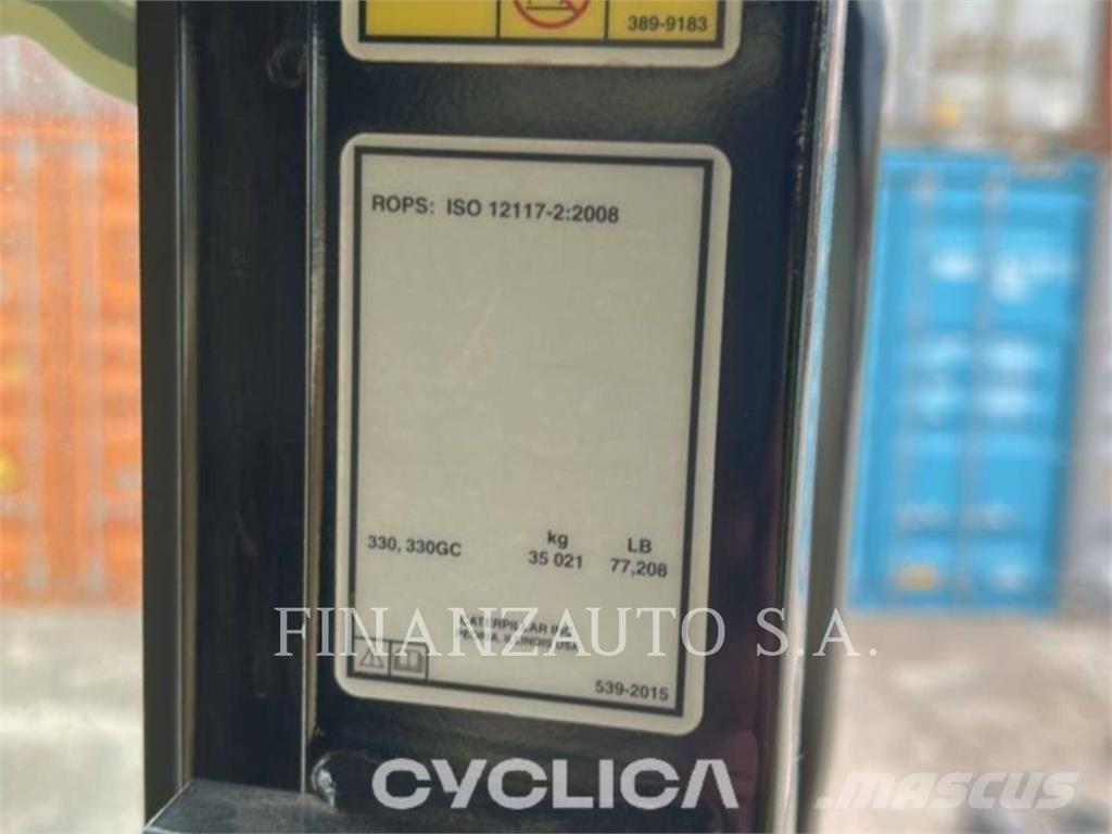 CAT 330GC Pásové rýpadlá