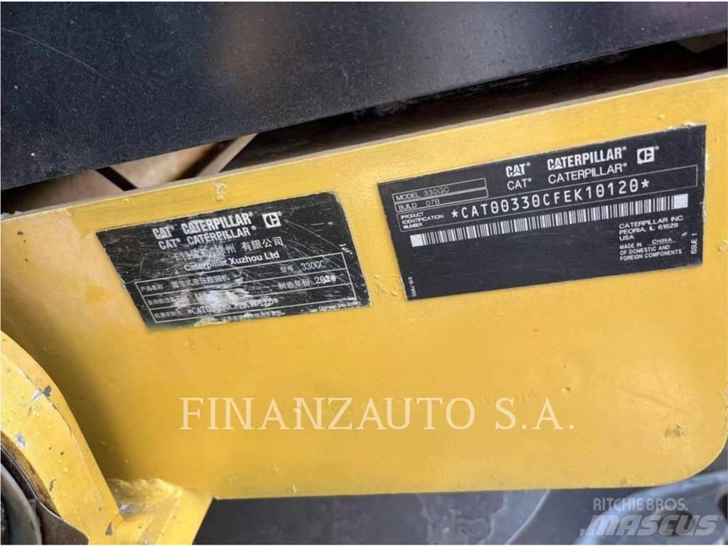 CAT 330GC Pásové rýpadlá