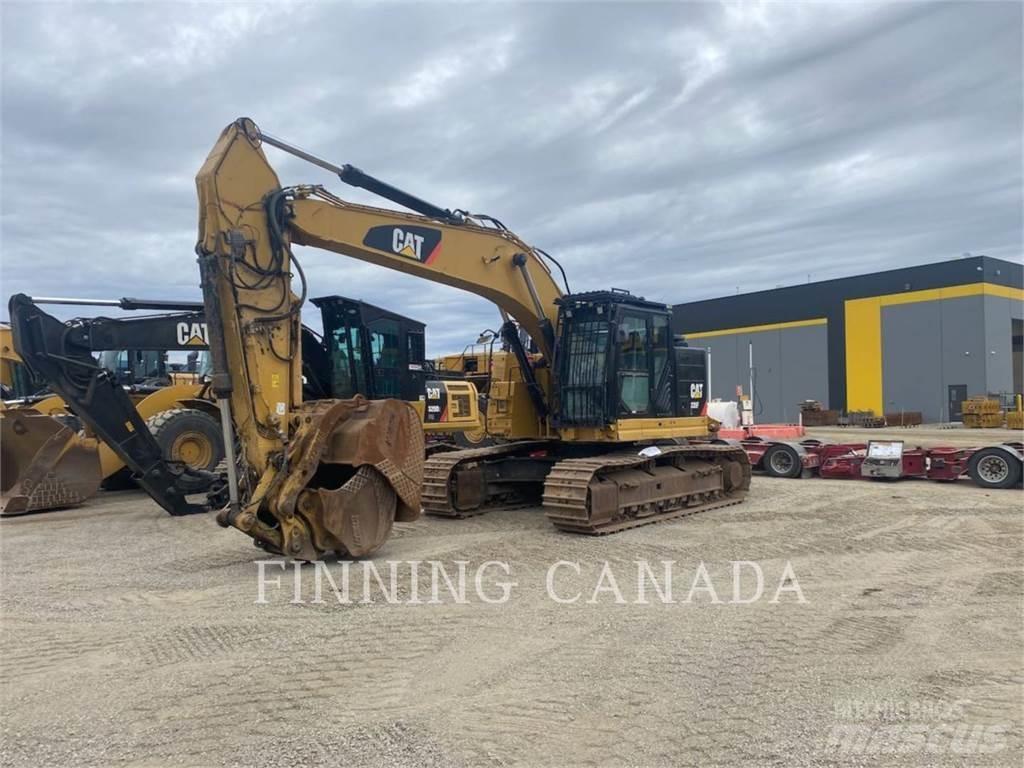 CAT 335F Pásové rýpadlá
