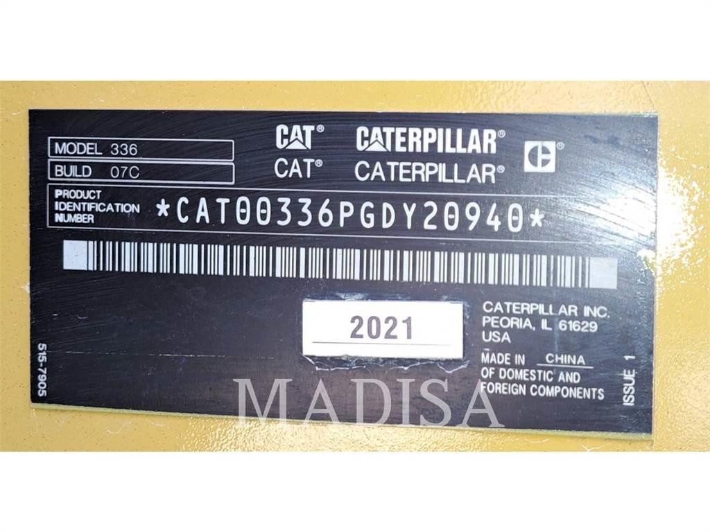 CAT 336 Pásové rýpadlá