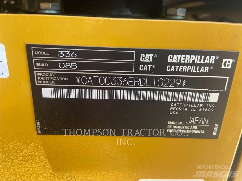 CAT 336 Pásové rýpadlá