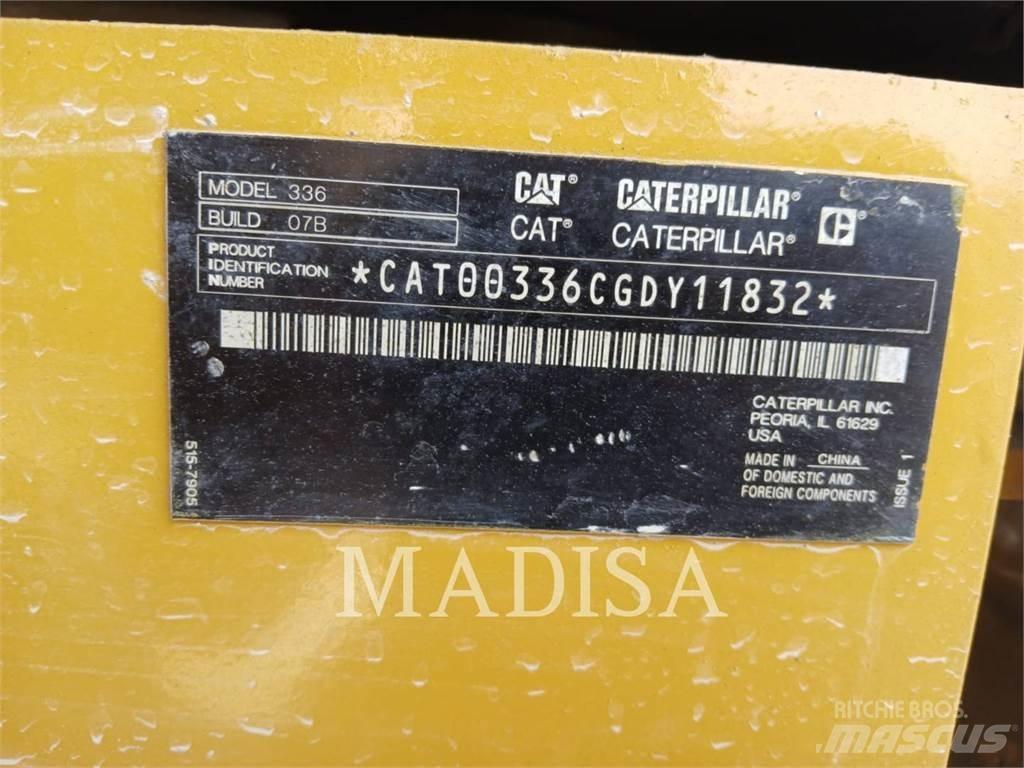 CAT 336 Pásové rýpadlá