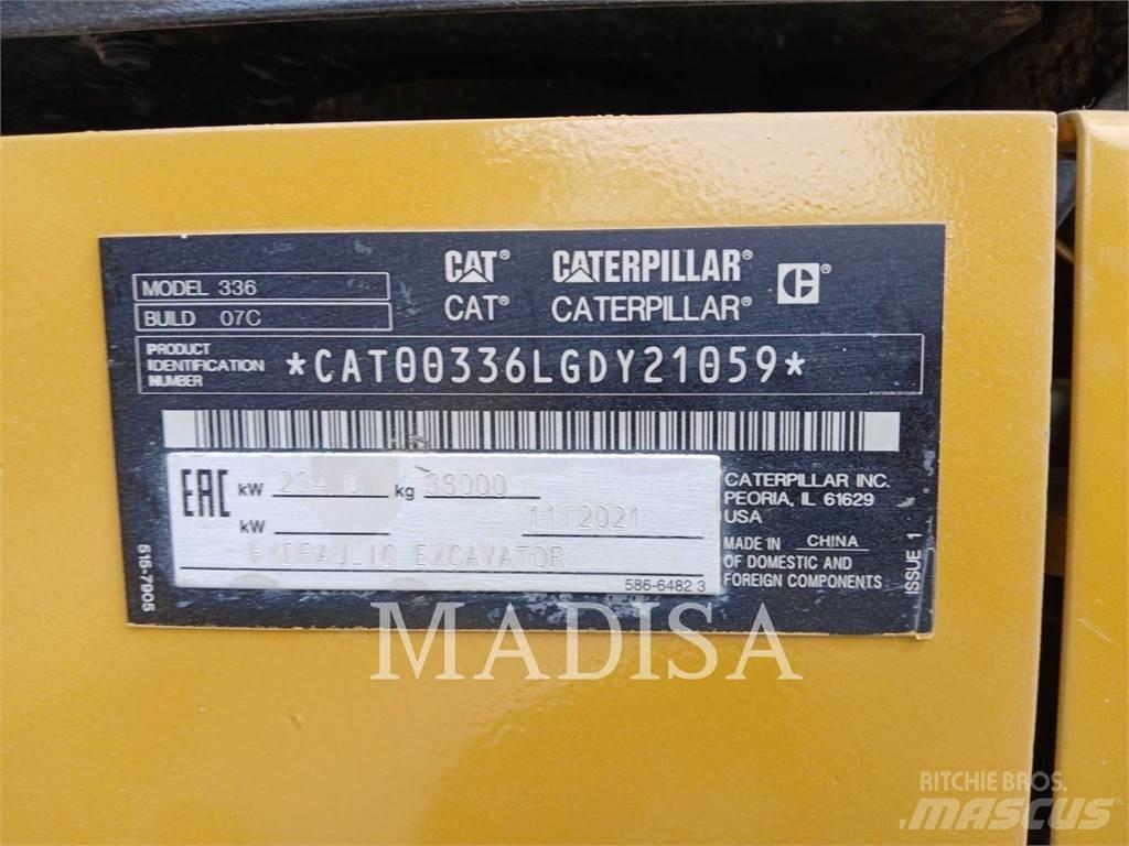 CAT 336 Pásové rýpadlá