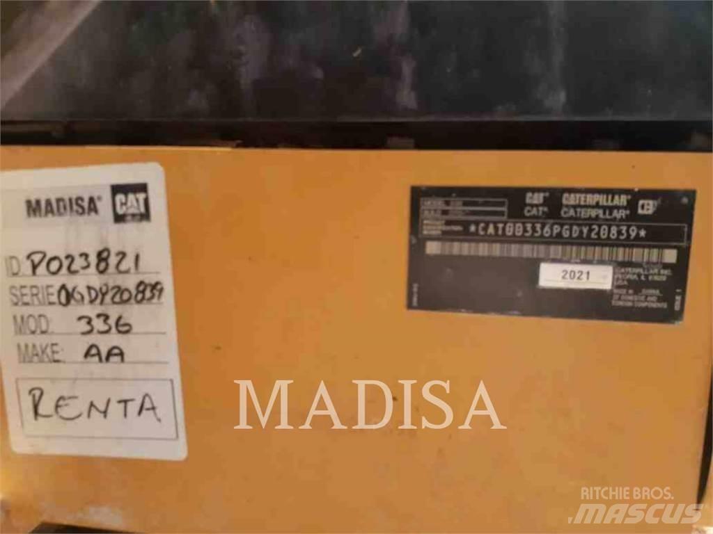 CAT 336 Pásové rýpadlá
