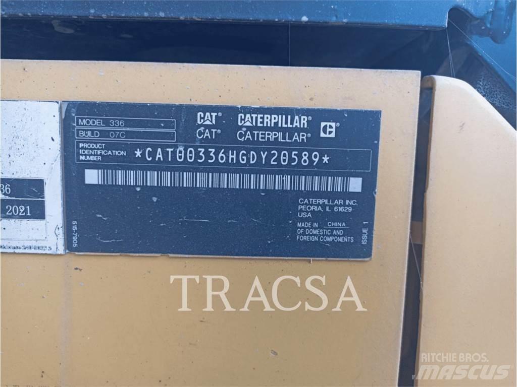 CAT 336 Pásové rýpadlá