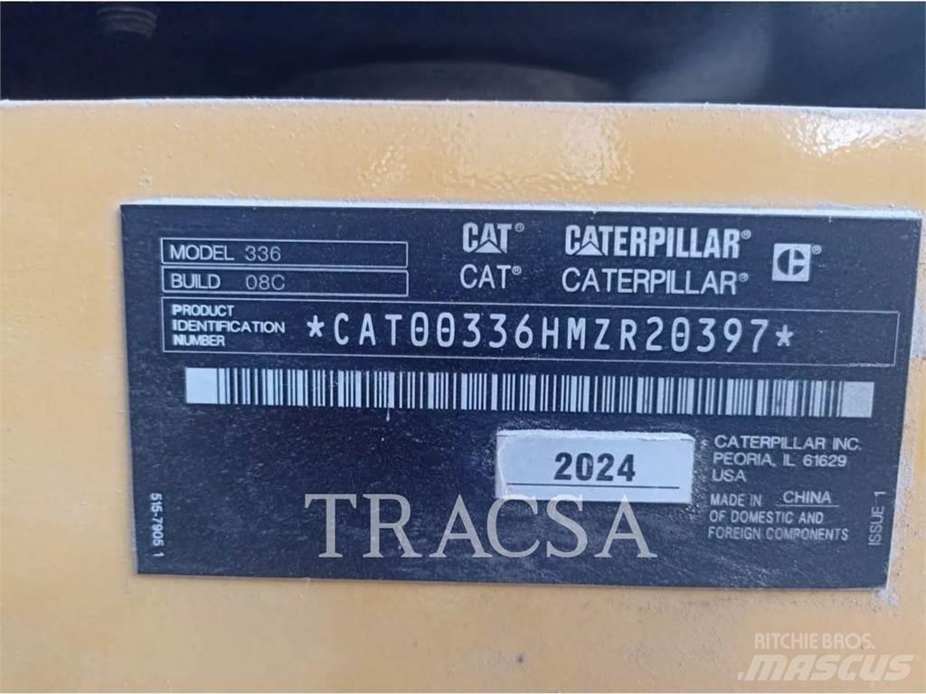 CAT 336 Pásové rýpadlá