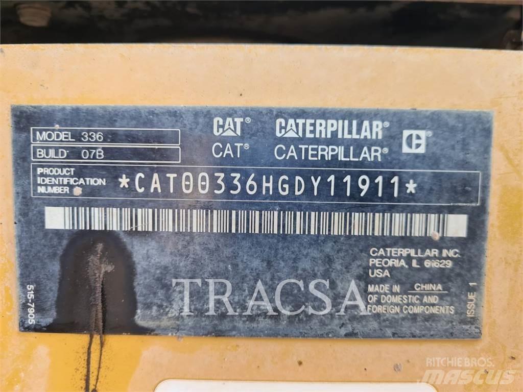 CAT 336 Pásové rýpadlá