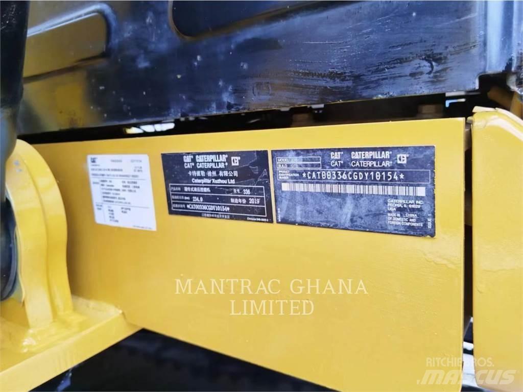 CAT 336-07 Pásové rýpadlá