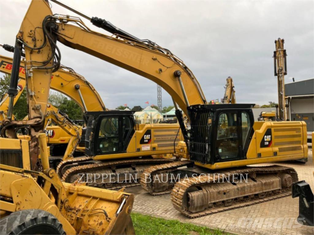 CAT 336-07A Pásové rýpadlá
